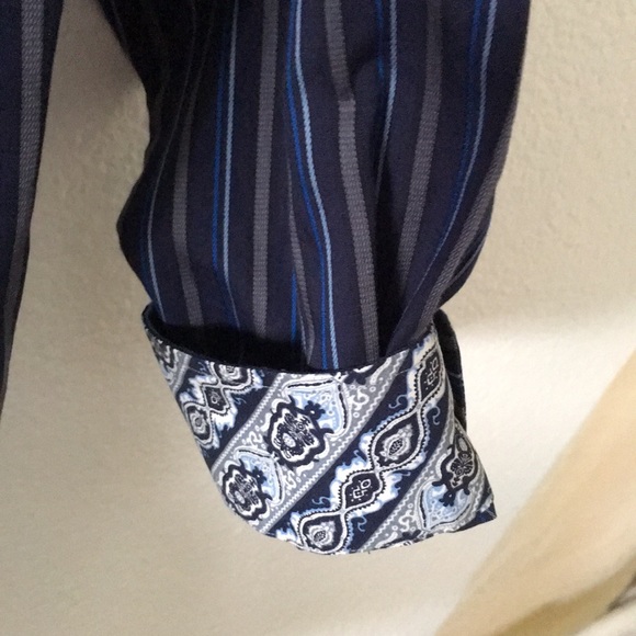 Thomas dean youth medium dress shirt - Picture 3 of 5